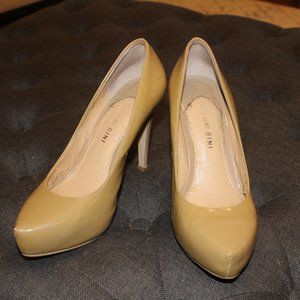 Gianni Bini Hidden Platform Patent Leather Pumps